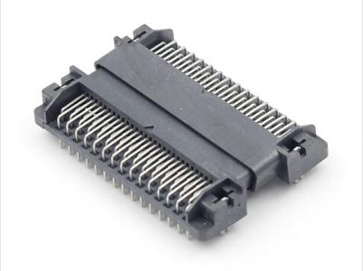 SCSI കണക്റ്റർ പ്ലാസ്റ്റിക് സ്ത്രീ & പുരുഷ R/A PCB മൗണ്ട് 20 30 40 50 60 68 80 100 120 പിൻസ് KLS1-SCSI-10